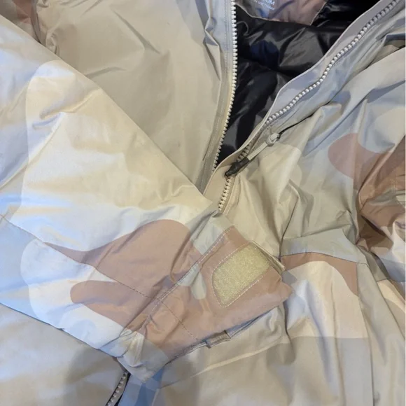 New Free People x Holden Women's Ashley Down Puffer Ski Jacket  Camo sz medium - Picture 7 of 8